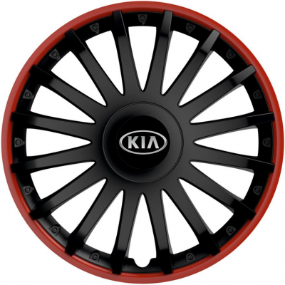 KRYTY KOLIES PRE KIA 15" CRYSTAL black 4ks